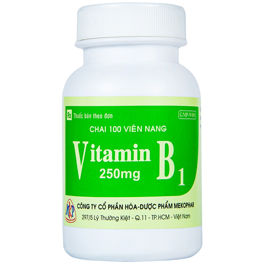 Vitamin b1 250mg - mekophar (c/100v)